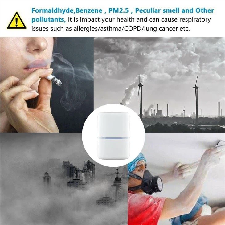 BKJ-15C Newly Desktop Air Purifier H13