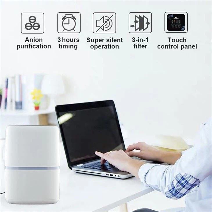 BKJ-15C Newly Desktop Air Purifier H13