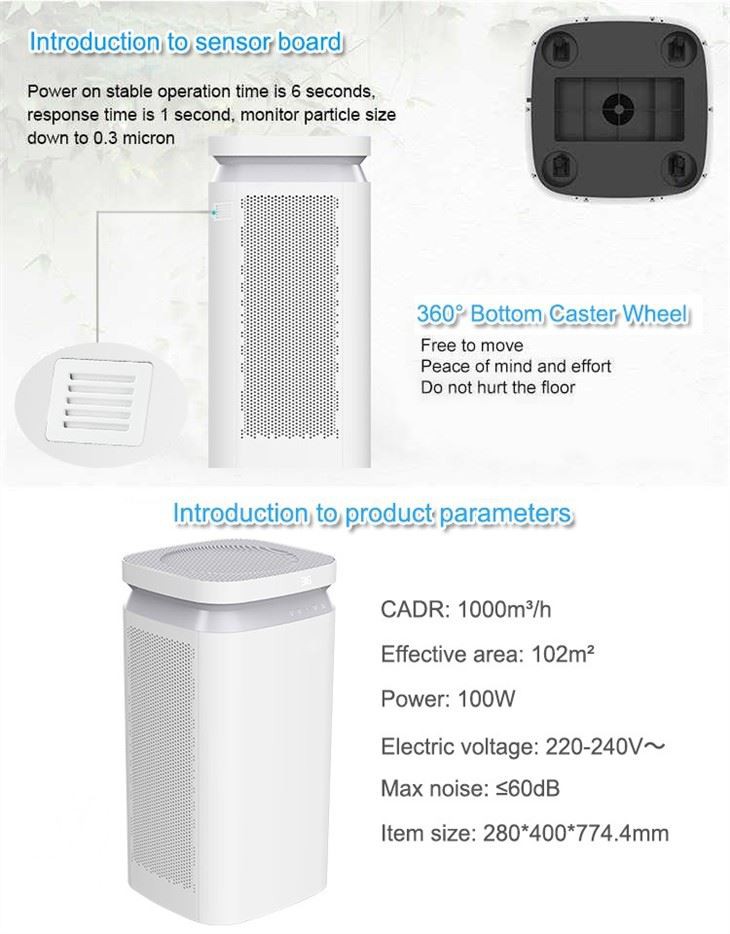 Hot Selling Professional Air Purifier China
