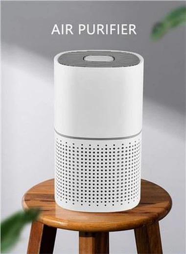 Maxsus logotipli silindrsimon ish stoli havo tozalagichi