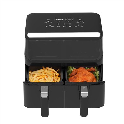 Sensorli panelli raqamli harorat taymerini boshqarish havo fritözining xususi...